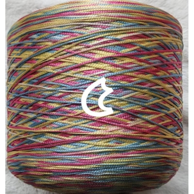 Picture of Premium Malai Cot Multi-Color Shaded Yarn 100g – (Hook Size: 2.5mm - 3.0mm)