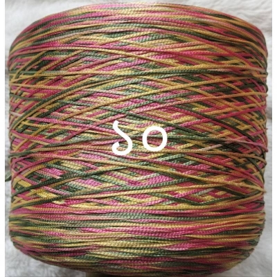 Picture of Premium Malai Cot Multi-Color Shaded Yarn 100g – (Hook Size: 2.5mm - 3.0mm)