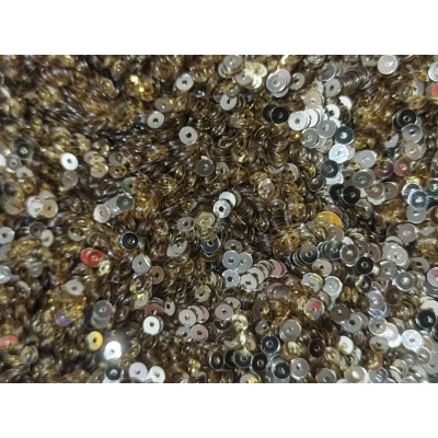 Picture of Holographic Round Sequins - Silver / Gold (10 Grams)
