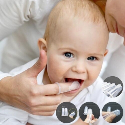 Picture of Silicone Baby Finger Tooth Brush(1pcs) - Multicolor