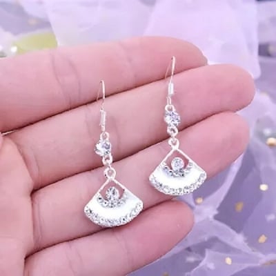 Picture of new  dongda opal long  earrings  female long tassel earrings - 2MM
