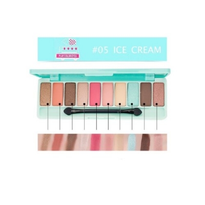 Picture of Lameila play ten color eyes eyeshadow ice-cream palette - 05(1pcs)