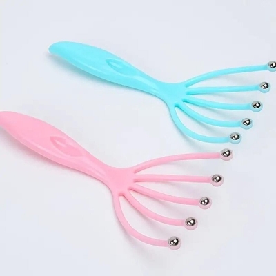 Picture of five claw head massage degraded artifact, tickle, multi -function scalp(1pcs) - Multicolor