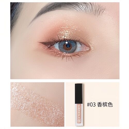Picture of Lameila Glitter Liquid Eye Eyeshadow 1 Pcs Shimmer Makeup Cosmetic Beauty Party Glamour Sparkle Look