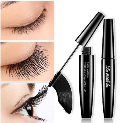 Picture of Lameila Super Waterproof Long Lasting Professional Make-Up Deep Black Mascara 