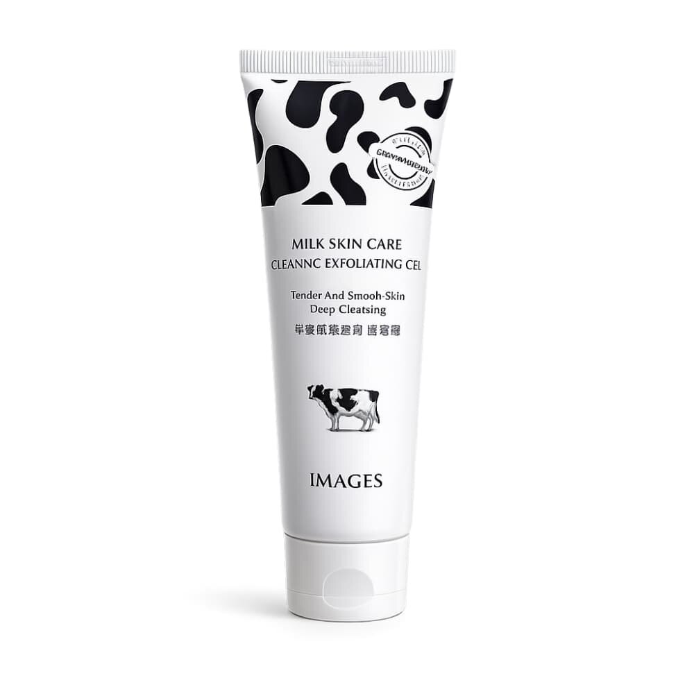 Picture of Images Milk Skin Care Cleansing Exfoliating Gel - Multicolor