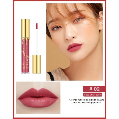 Picture of LAMEILA WATERPROOF LONG LASTING MATTE LIQUID LIPSTICK-02 - 01 Apricot Pink