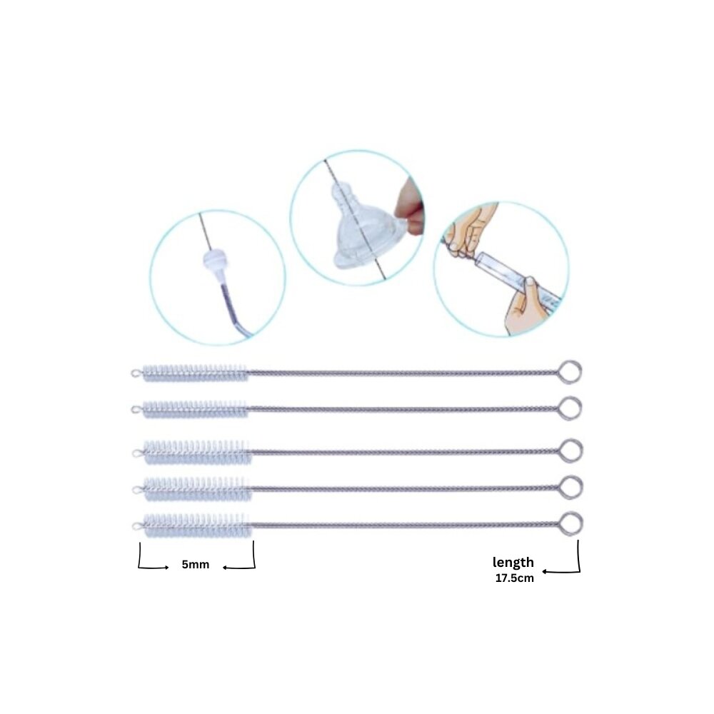 Picture of Stainless Steel Baby Accessories Cleaning Brush (1pcs) - Multicolor