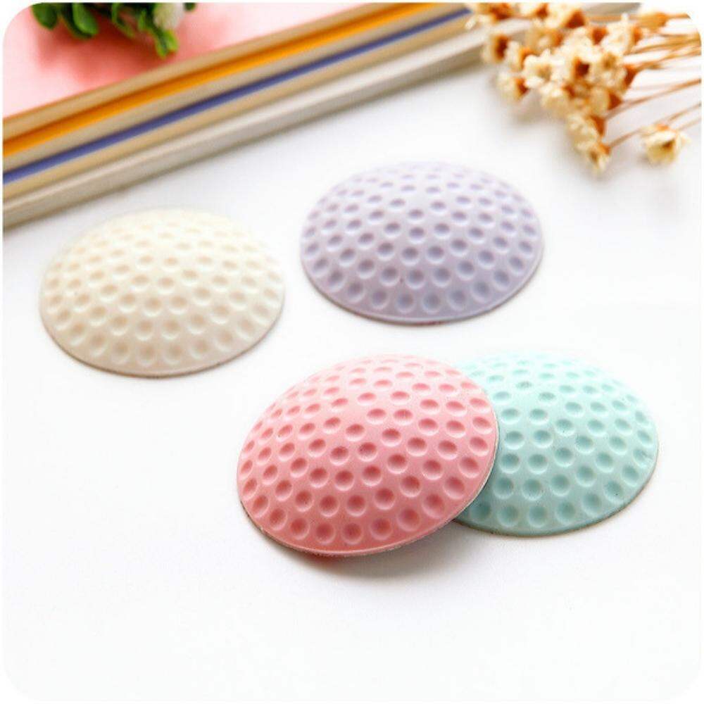 Picture of Soft silicone rubber door and wall protection guard safety adhesive pad(1pcs mix color) - 5 Meter