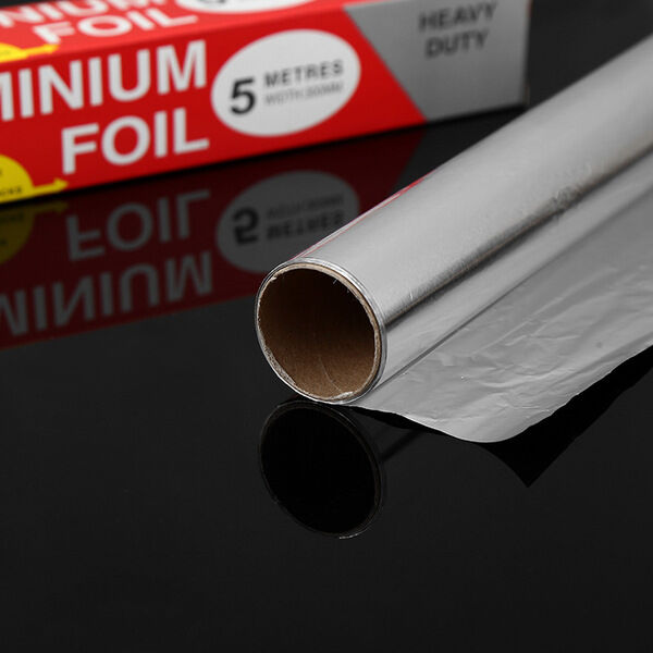 Picture of aluminum foil baking tools Japanese -style barbecue tin foil, aluminum foil paper baking paper barbecue paper wrap foil paper(5 meters)(1pcs) - Pink