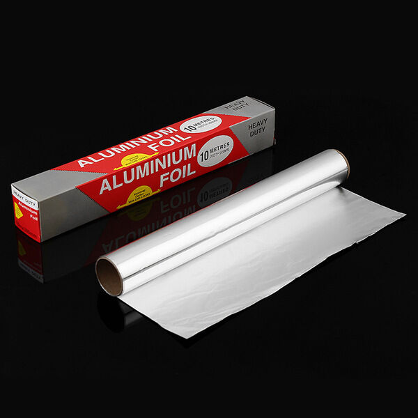 Picture of aluminum foil baking tools Japanese -style barbecue tin foil, aluminum foil paper baking paper barbecue paper wrap foil paper(5 meters)(1pcs) - Pink