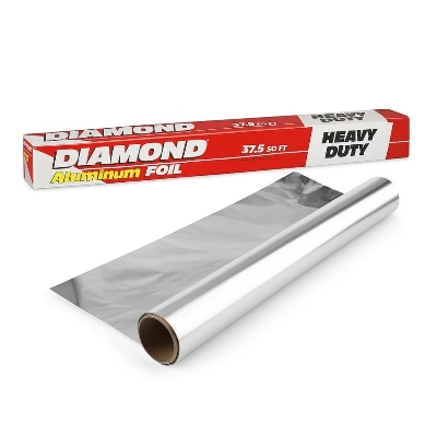 Picture of Aluminum Foil Paper 11.5 Meter/ 37.5 SQFT (1pcs) - Black