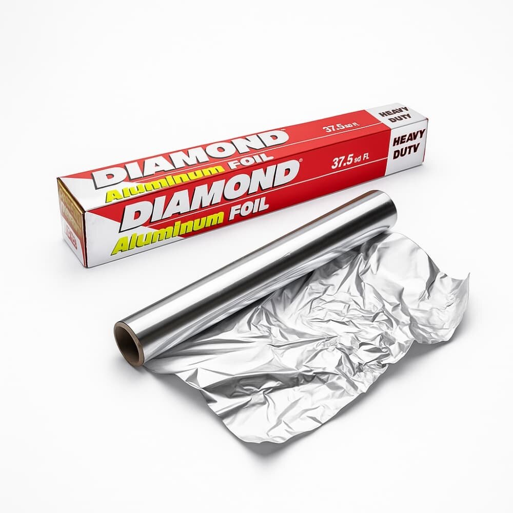 Picture of Aluminum Foil Paper 11.5 Meter/ 37.5 SQFT (1pcs) - Black