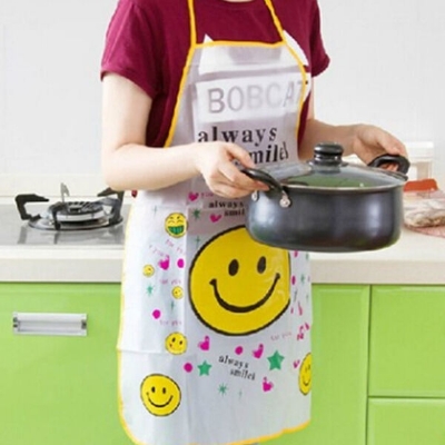 Picture of Kitchen cooking apron chef women men apron cute half-length sleeveless(1pcs) - Multicolor