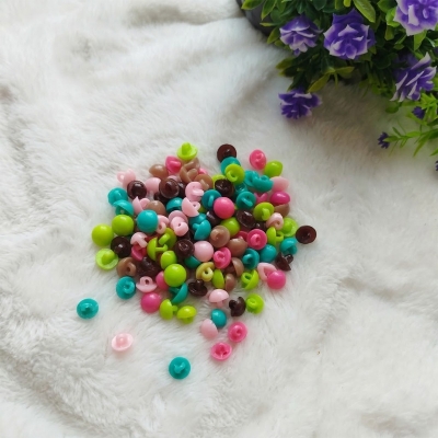 Picture of 15 Pcs Colorful Plastic Buttons (For Kids' Clothes & Crafts)