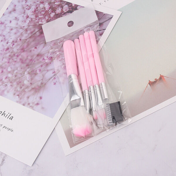 Picture of 5 piece brush set makeup brush eyeshadow brush eyebrow brush makeup tool set - 5PCS