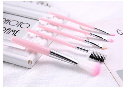 Picture of 5 piece brush set makeup brush eyeshadow brush eyebrow brush makeup tool set - 5PCS