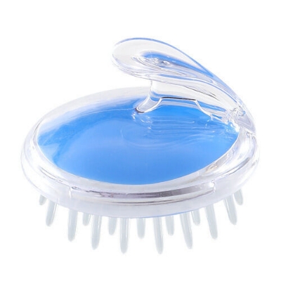 Picture of "Silicone Bath Brush, Crystal Transparent Head Massager, Scalp Protection Airbag Comb, Shampoo Artifact" - 5PCS