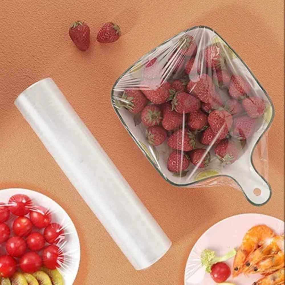 Picture of Fresher Plastic Stretch Wrap Food-Grade Freshness Keeper 200 SQ.FT - 6-Blade
