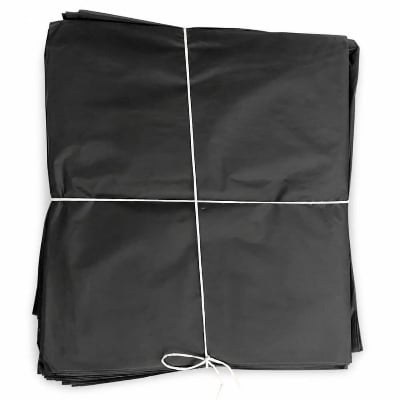 Picture of 20x30 Black Garbage Poly Trash Bag 500g