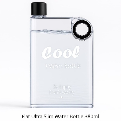 Picture of Flat Ultra Slim Water Bottle 380ml ( multicolor) - Multicolor