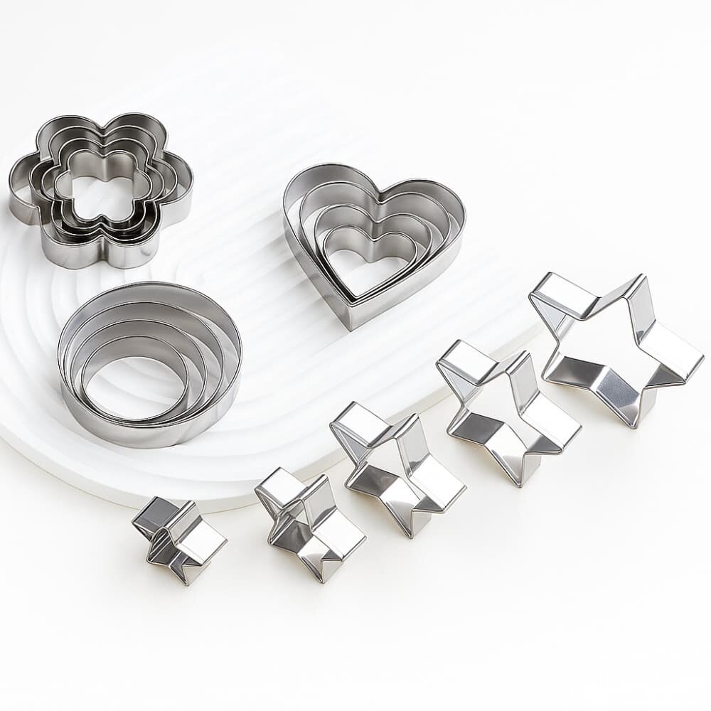 Picture of Premium Mingjian Cookies Cutter Baking Helper 12pcs Set