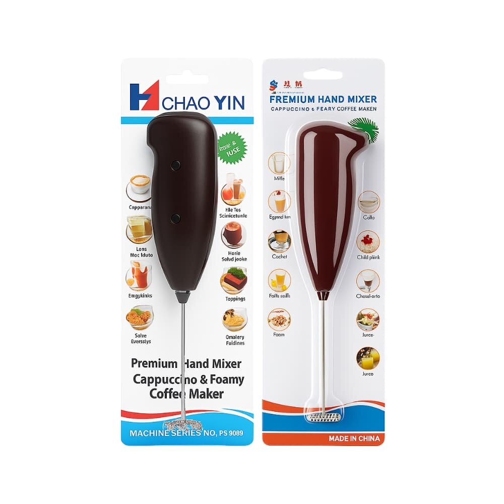 Picture of Premium Hand Mixer Cappuccino & Foamy Coffee Maker – Multi-Color Design - Multicolor