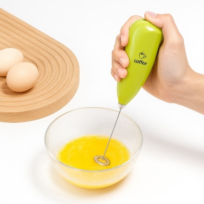 Picture of Premium Hand Mixer Cappuccino & Foamy Coffee Maker – Multi-Color Design - Multicolor