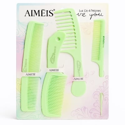 Picture of China Hair Comb Set – 4 PCS Stylish Chiruni