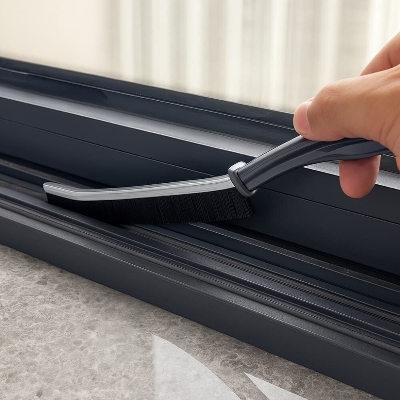 Picture of Bathroom Gap Cleaning Brush – Multifunctional Dust & Tile Groove Sweeper (1pcs) - Multicolor