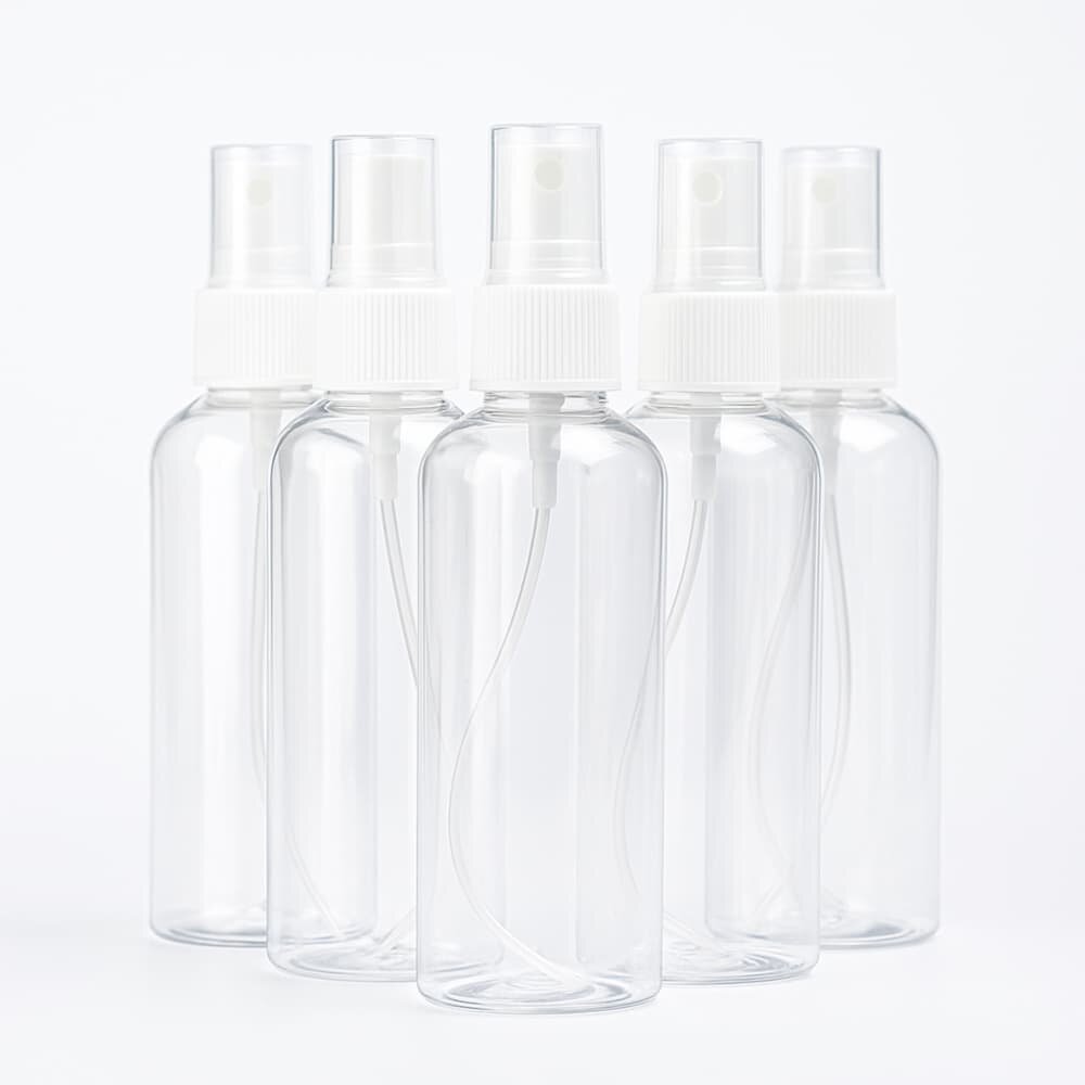 Picture of Plastic Transparent Spray Bottle 50ml (5pcs) 