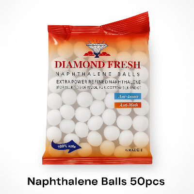 Picture of Naphthalene Balls 50pcs - Multicolor