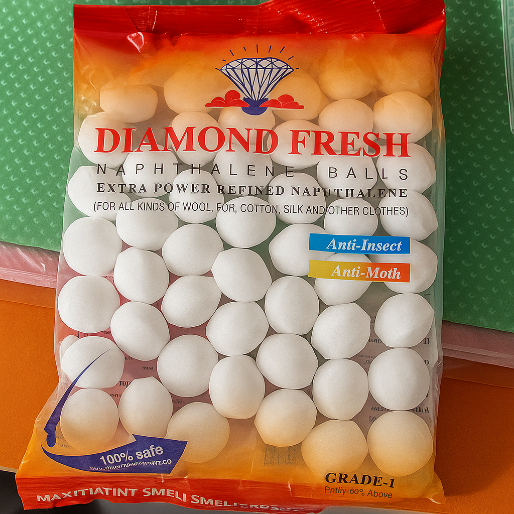 Picture of Naphthalene Balls 50pcs - Multicolor