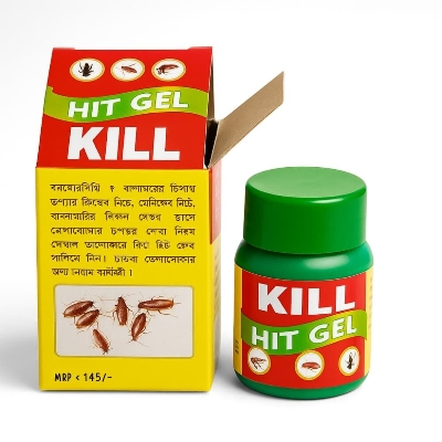 Picture of Kill Hit Cockroach Killing Gel 40gm – Powerful & Fast Cockroach Control - Multicolor