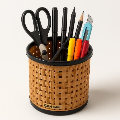 Picture of Kolom Dani Pen Holder – Multi-Functional Desk Organizer for Office & School - Multicolor