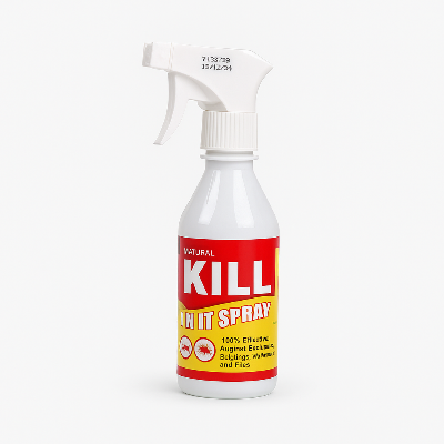 Picture of Natural Insecticide Spray: 100% Effective Against Cockroaches, Bedbugs, Mosquitoes, and Flies - Multicolor