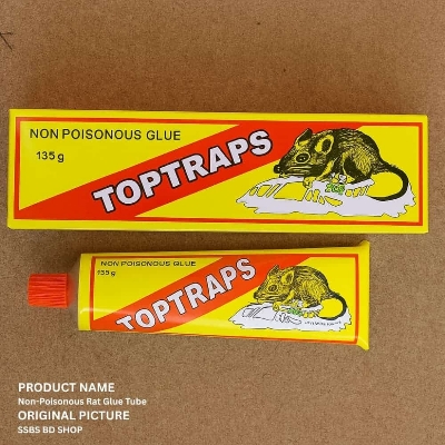 Picture of Non-Poisonous Rat Glue Top Trap Tube – Safe & Strong Rodent Glue - Multicolor