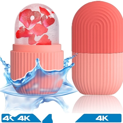 Picture of Ice Roller for Face – Glow Cube Facial Massager for Puffiness & Wrinkle Relief