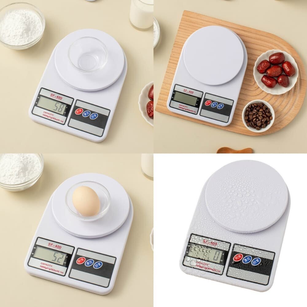 Picture of Digital Kitchen Weight Scale SF400 – Precise Mini Food Measuring Machine - Multicolor