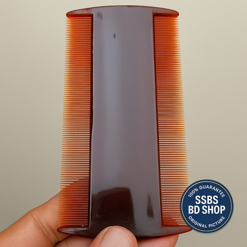 Picture of Indian Dual-Sided Hair Comb – Stylish & Anti-Lice Solution