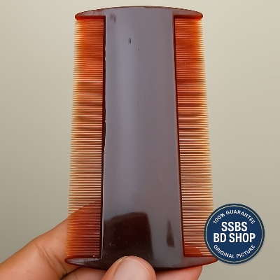 Picture of Indian Dual-Sided Hair Comb – Stylish & Anti-Lice Solution