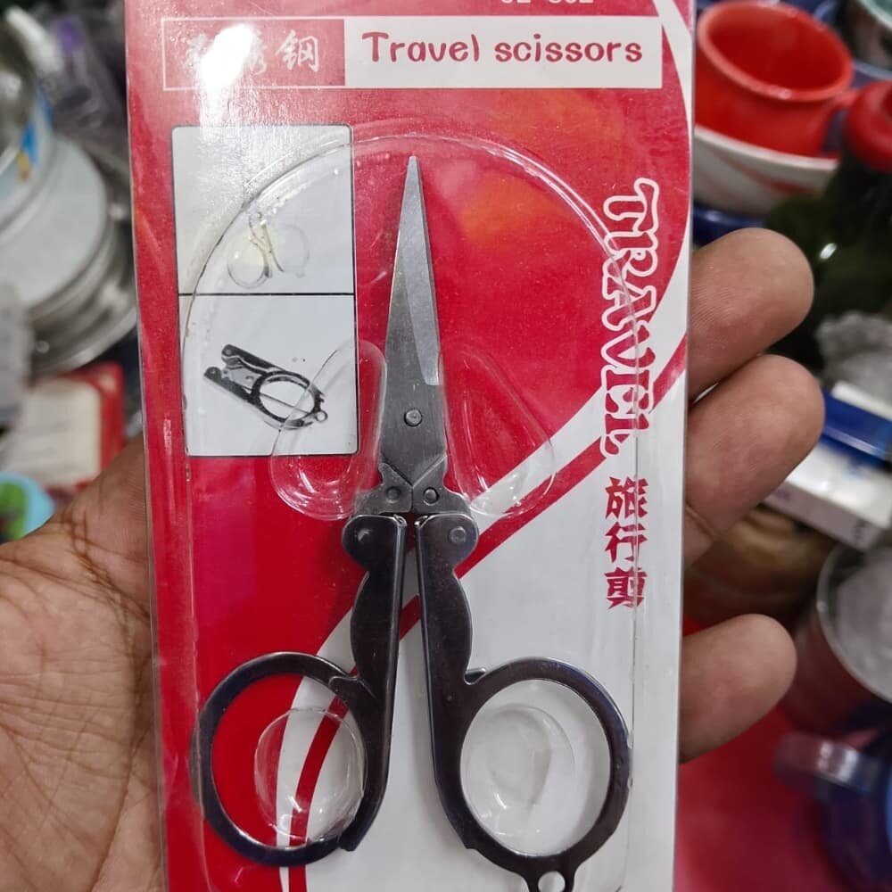 Picture of Portable Stainless Steel Pocket Scissor – Multi-Use Design - Multicolor