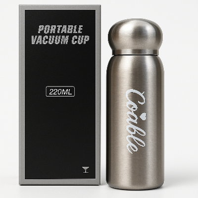 Picture of Mini 220ML Stainless Steel Vacuum Flask – Portable Pocket Thermos - Multicolor
