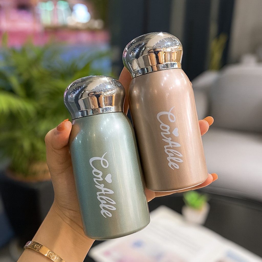 Picture of Mini 220ML Stainless Steel Vacuum Flask – Portable Pocket Thermos - Multicolor