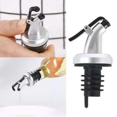 Picture of 500ML Glass Oil Bottle with Scale – Leak Proof Design 