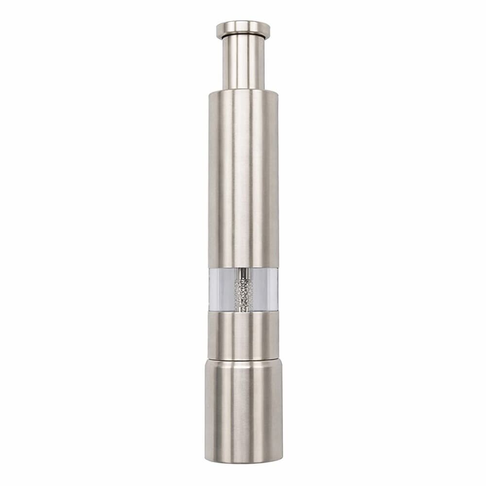 Picture of Stainless Steel Manual Pepper Grinder – Silver - Multicolor