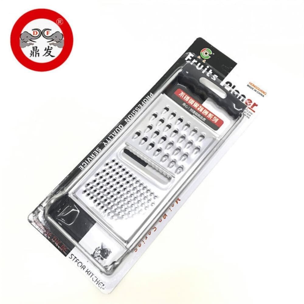 Picture of 3 in 1 Stainless Steel Vegetable Grater & Peeler – Silver 