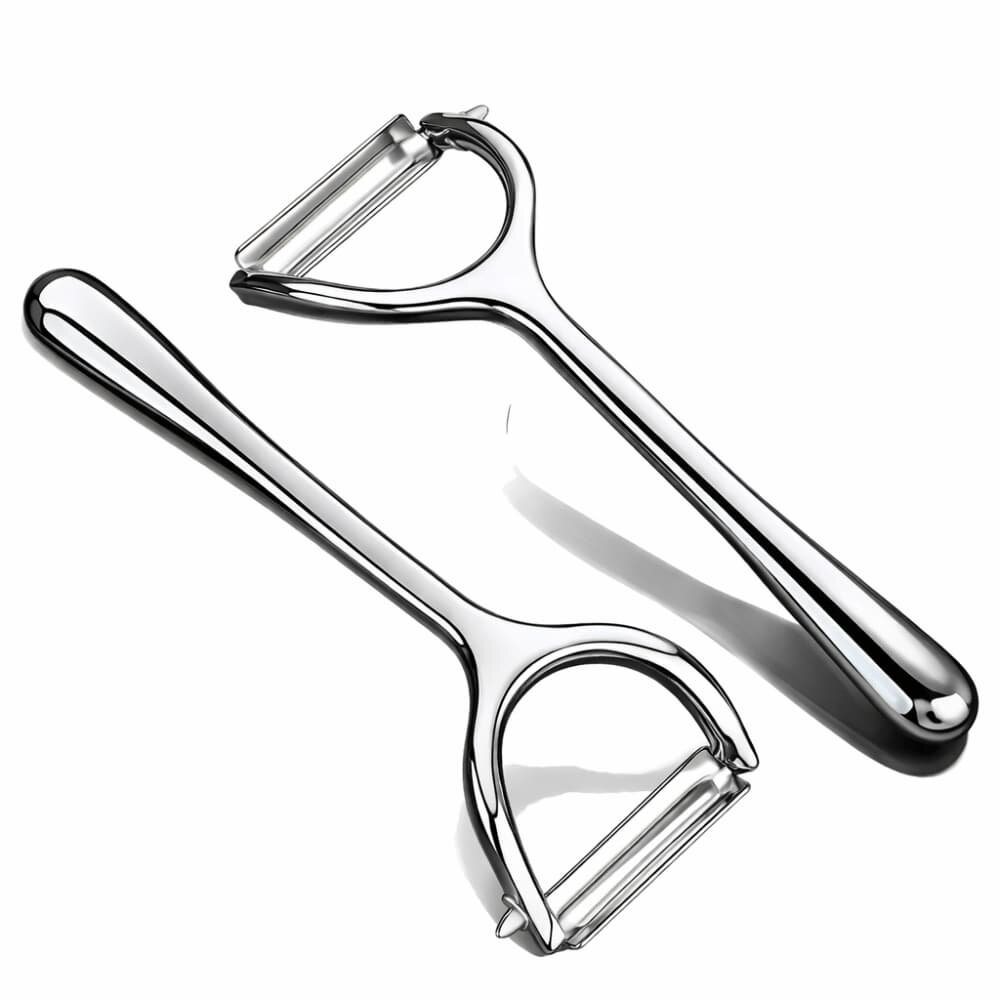 Picture of Professional Stainless Steel Vegetable & Fruit Peeling Tool - Multicolor