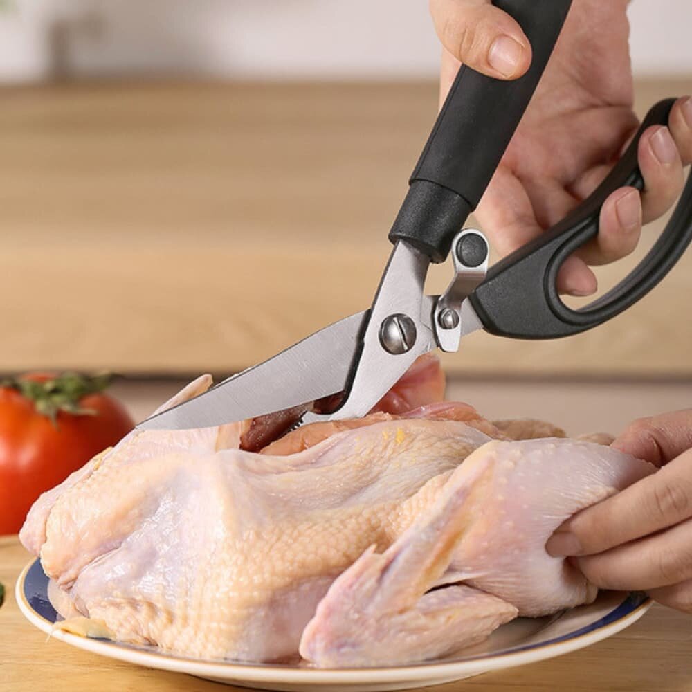 Picture of Strong Chicken Bone Cutting Scissors - Multicolor