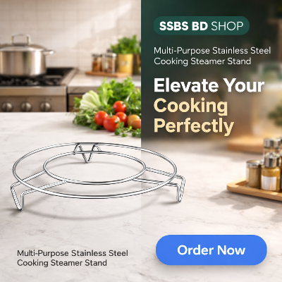 Picture of Multi-Purpose Stainless Steel Cooking Steamer Stand - Multicolor